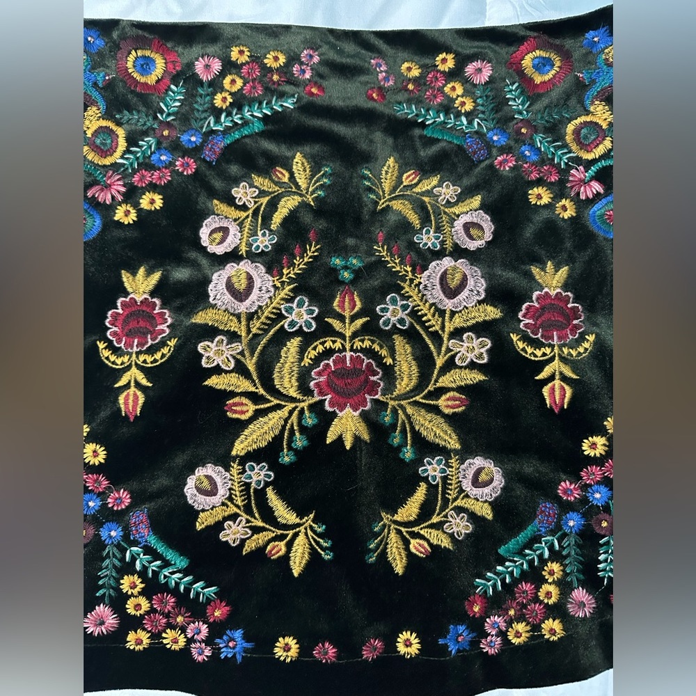 Umgee floral embroidered skirt - Picture 5 of 9
